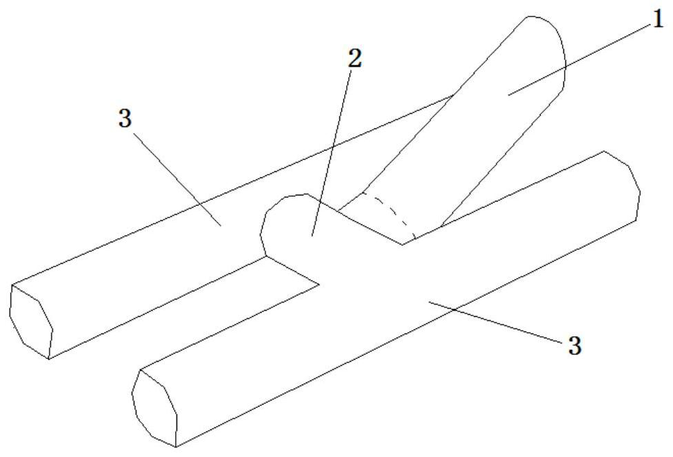 Construction method of deep-buried intersecting tunnel group in semi-diagenetic area