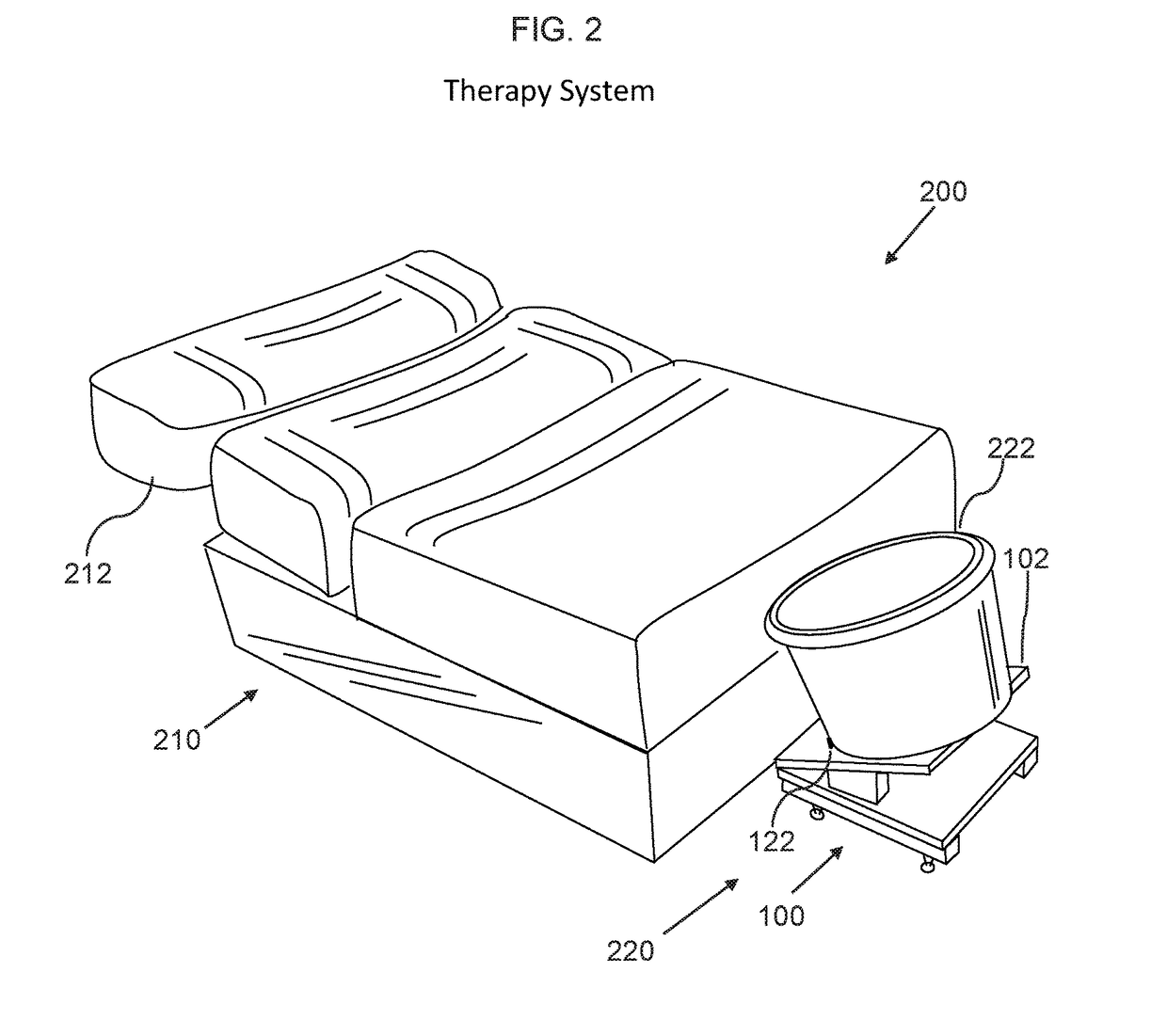 Water therapy system and device