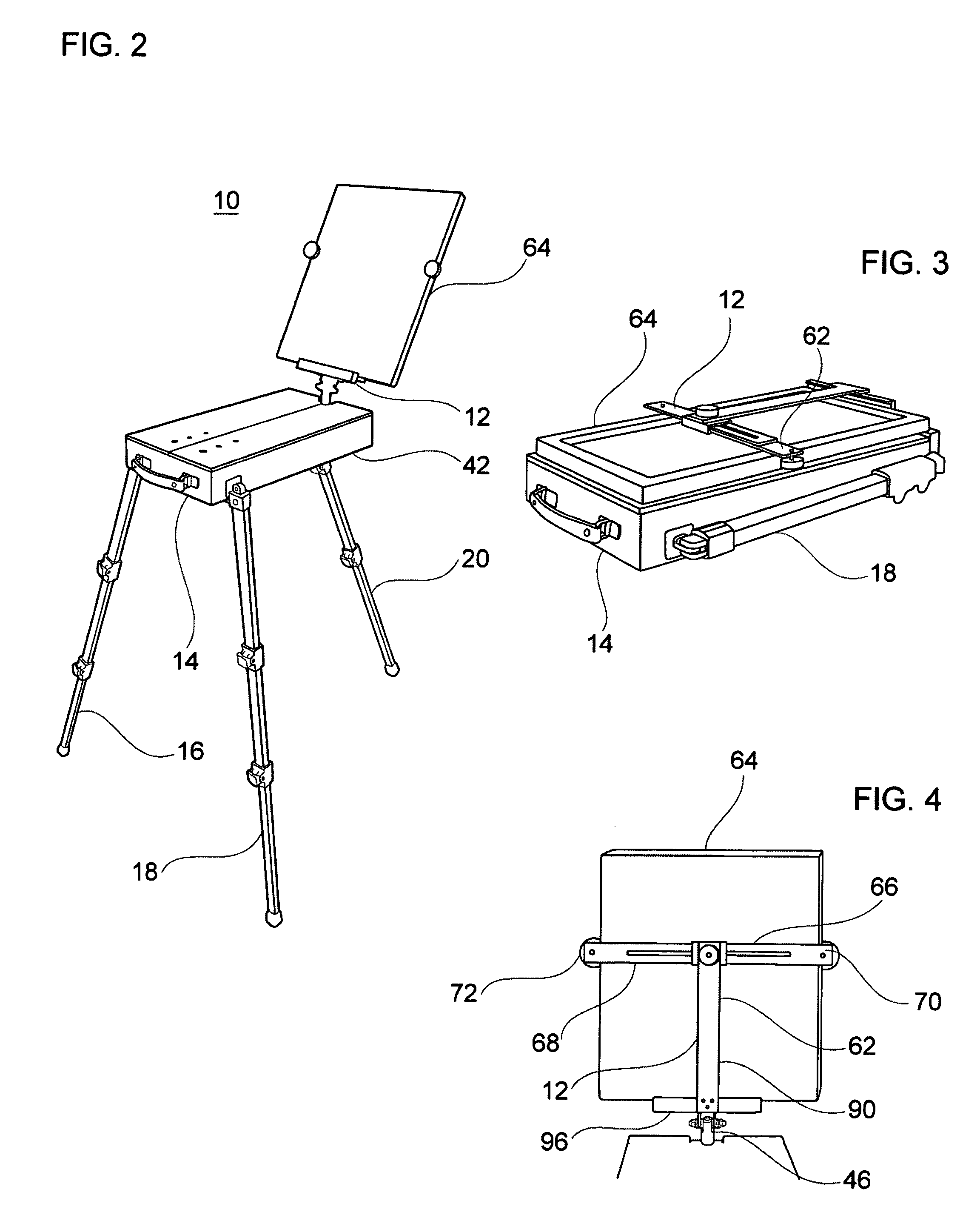 Adjustable easel