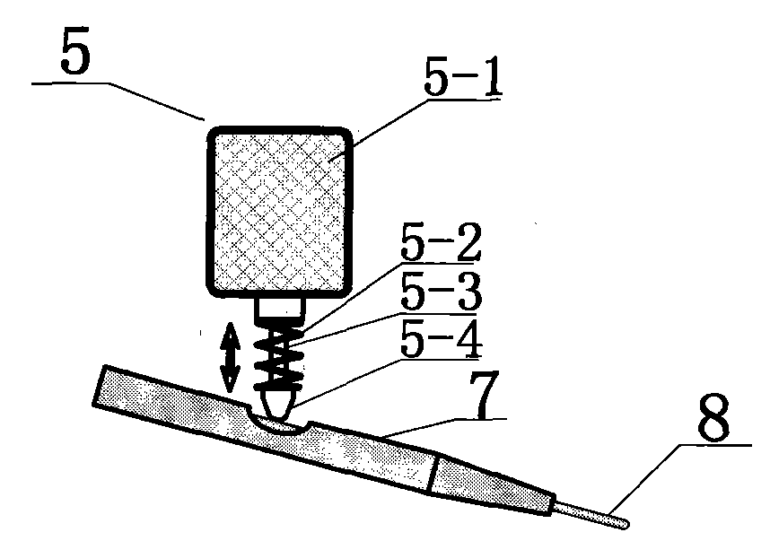 A mechanical vibration-assisted tig welding method and device for droplet transfer