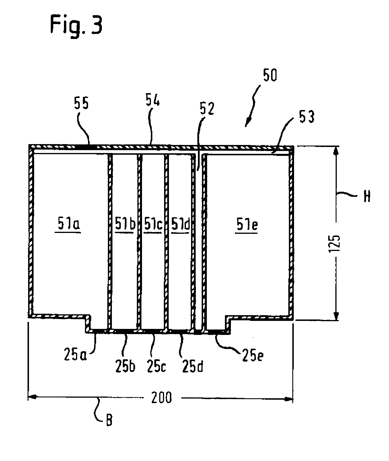 Cartridge for a water-conducting domestic appliance comprising a detergent dosing system