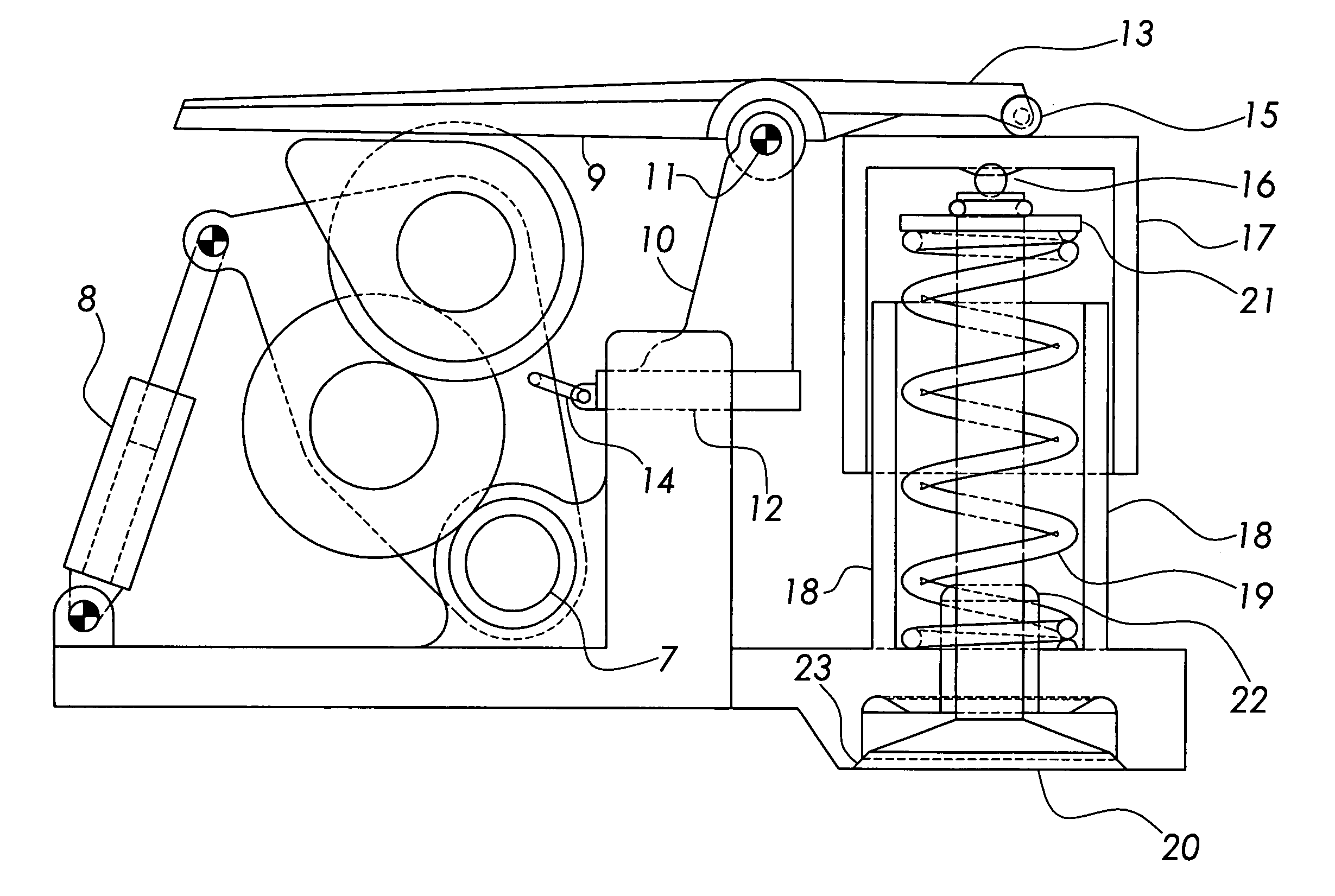 Variable geometry camshaft