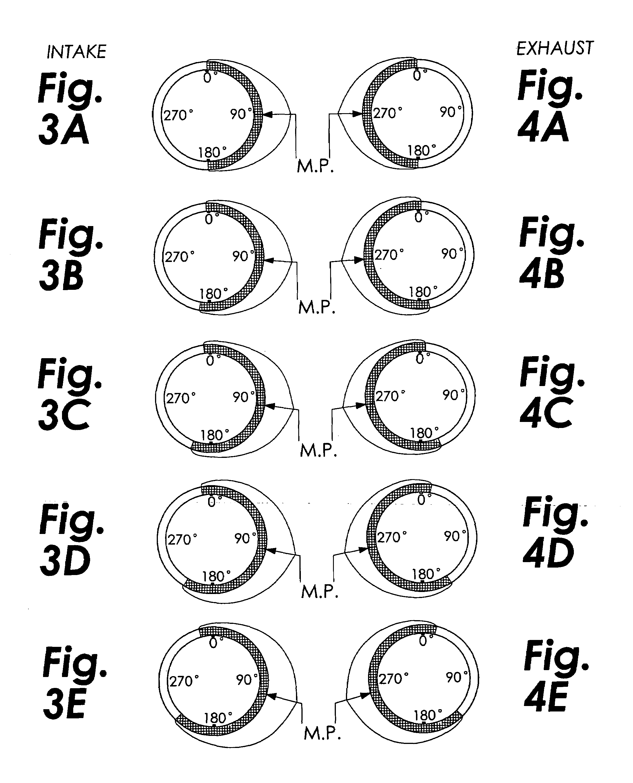 Variable geometry camshaft