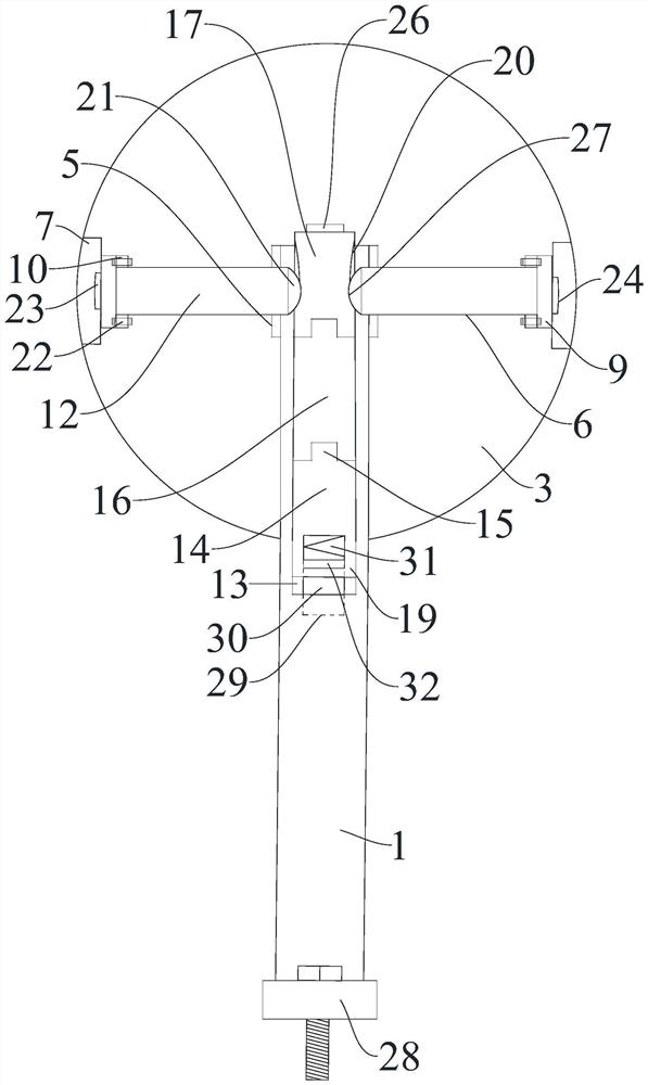 Universal connecting fastener with quick release mechanism