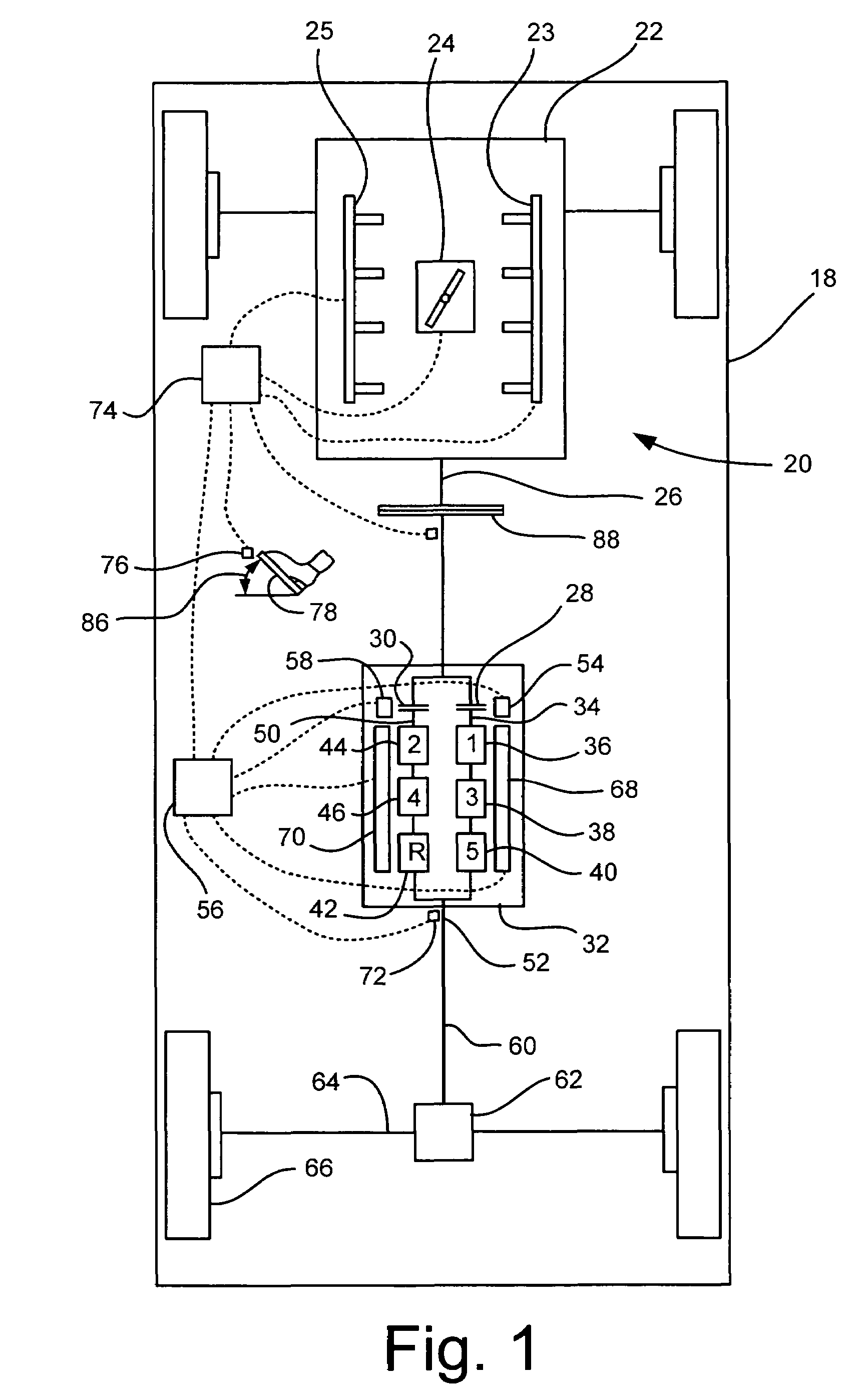 Automated manual transmission launch control