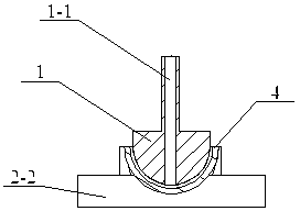 Device for processing rotary part by forming electrode air plasma