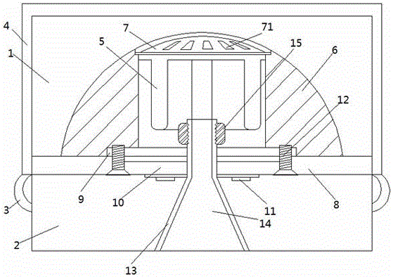 Electronic illuminating device under humid environment