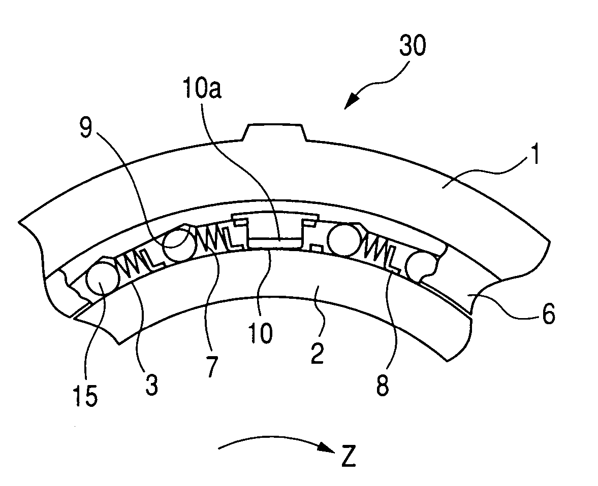 Roller type one-way clutch and roller for the roller type one-way clutch