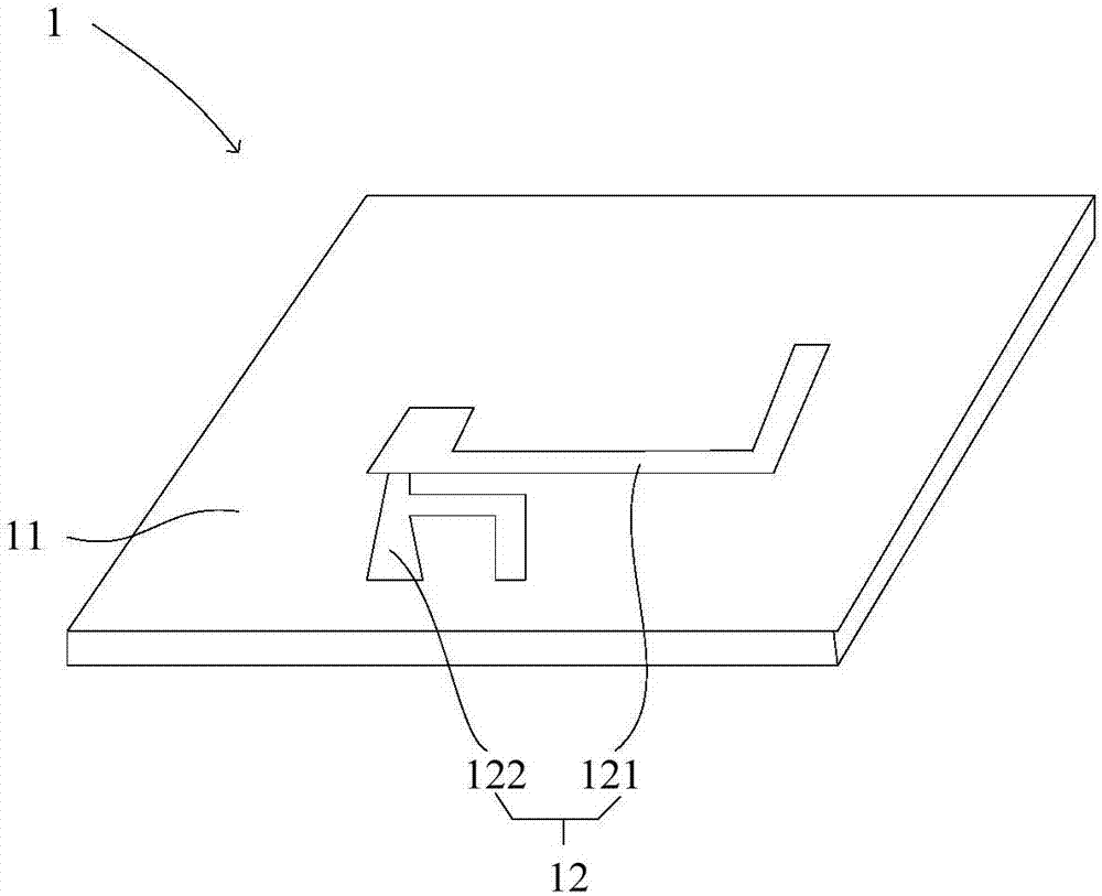 Radio frequency antenna device