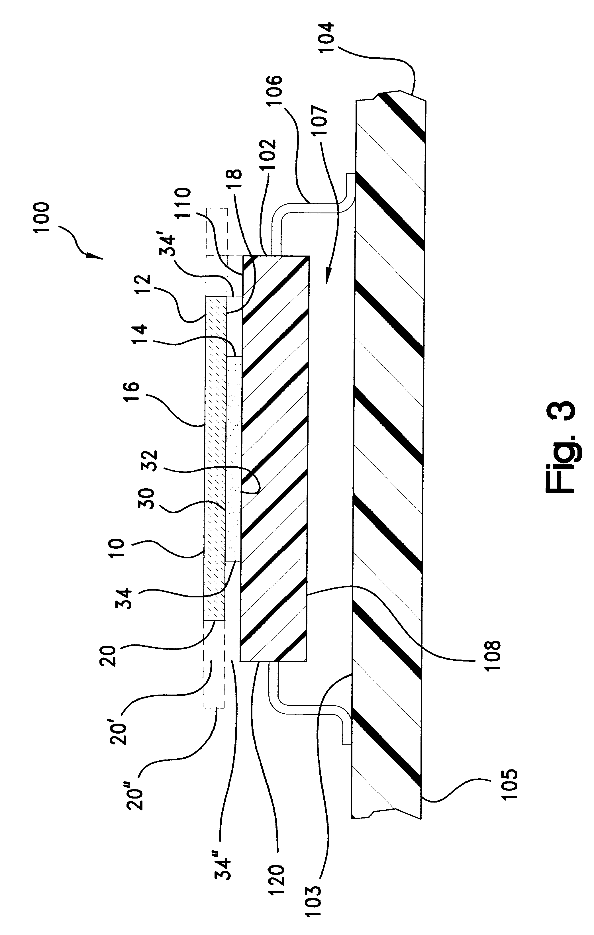 Non-electrically conductive thermal dissipator for electronic components