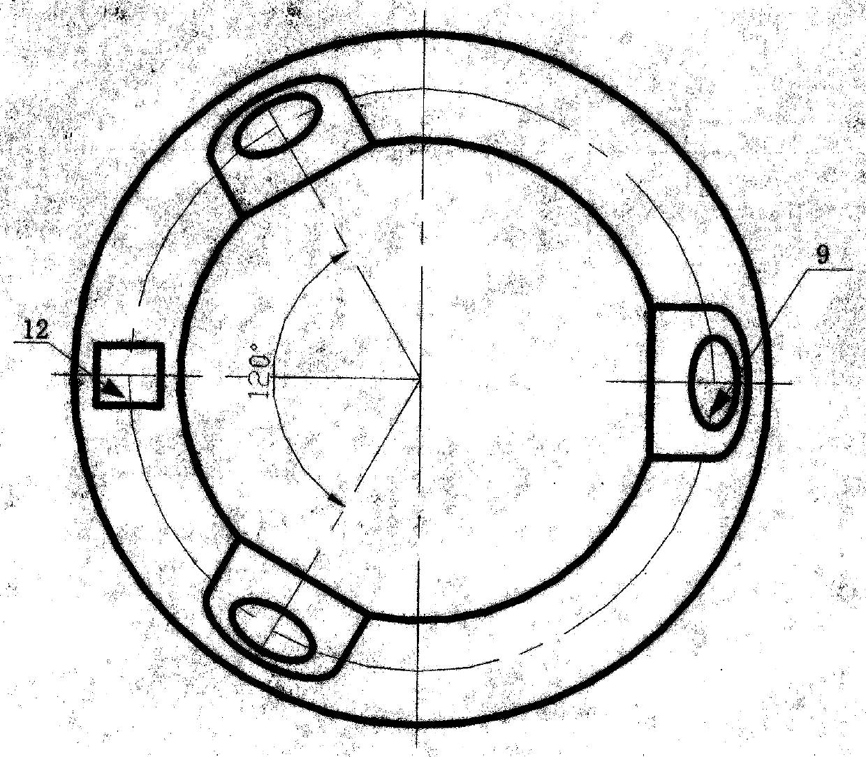 Infrared controller for high-speed motion dry chemical projectile