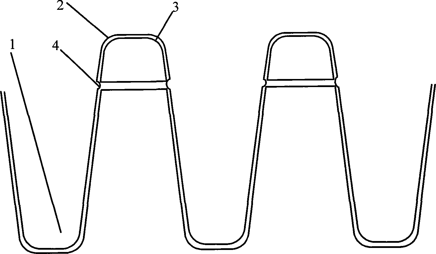 Lining insulating layer high-density ionic depositing method