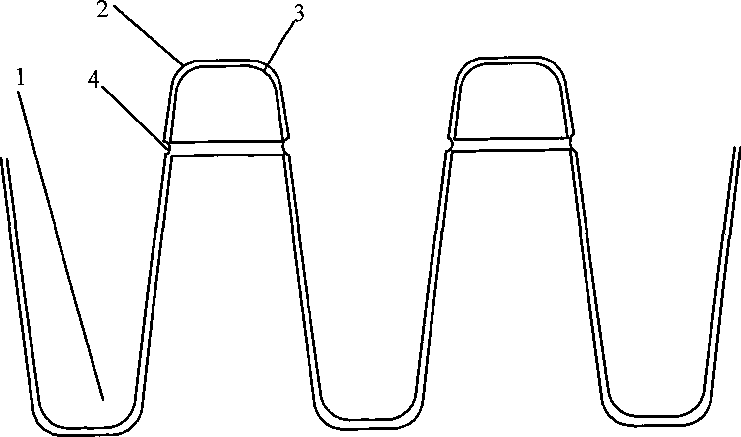 Lining insulating layer high-density ionic depositing method