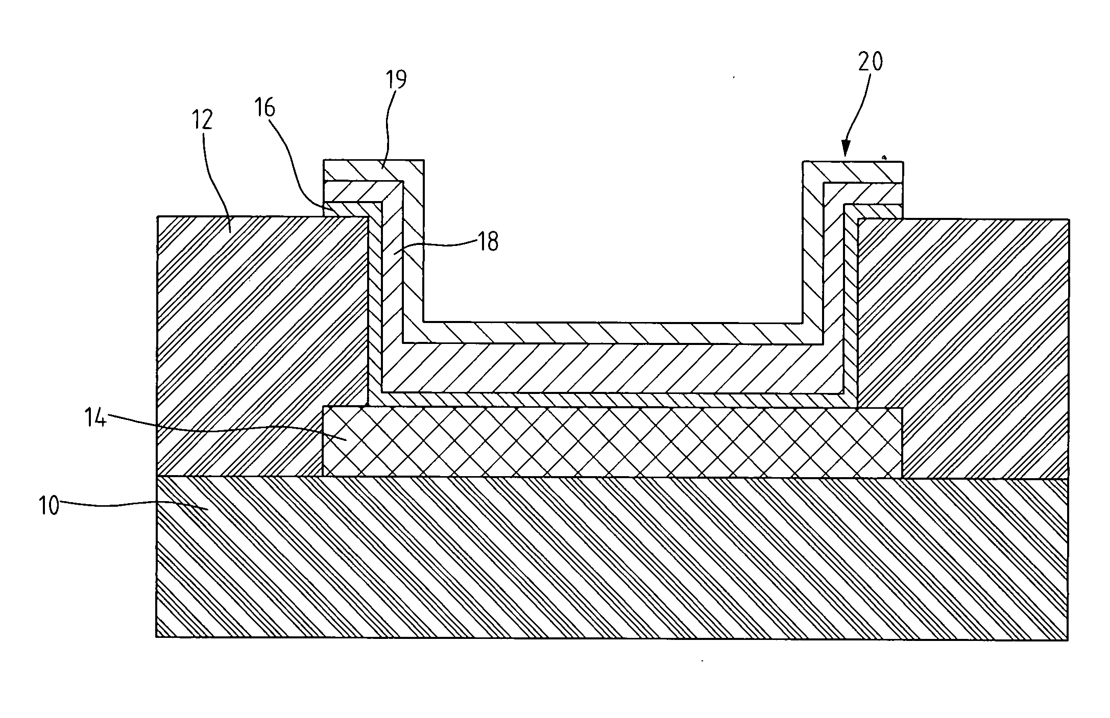 Bonding pad with high bonding strength to solder ball and bump