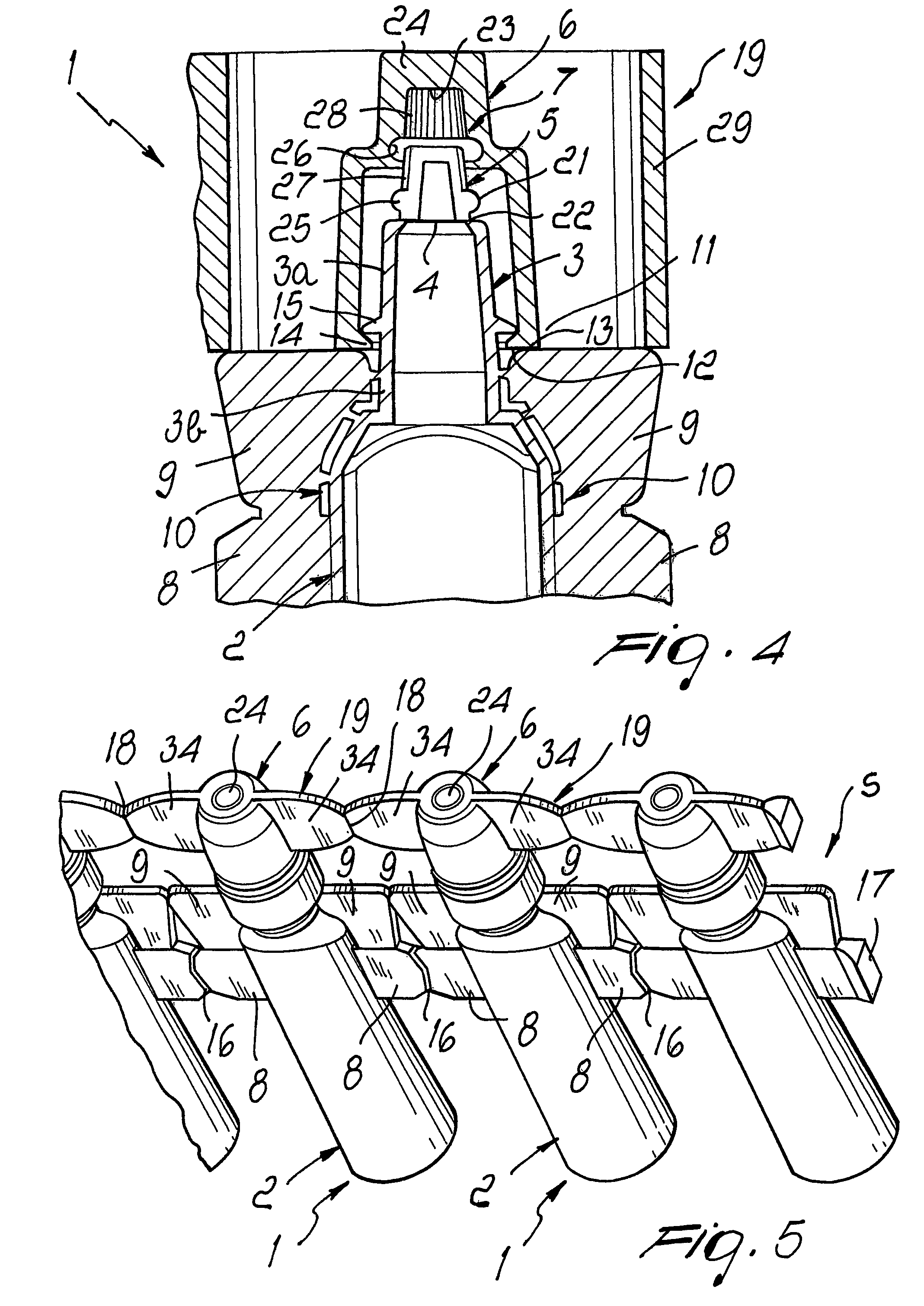 Bottle for fluid products, particularly pharmaceutical, medicinal and cosmetic products