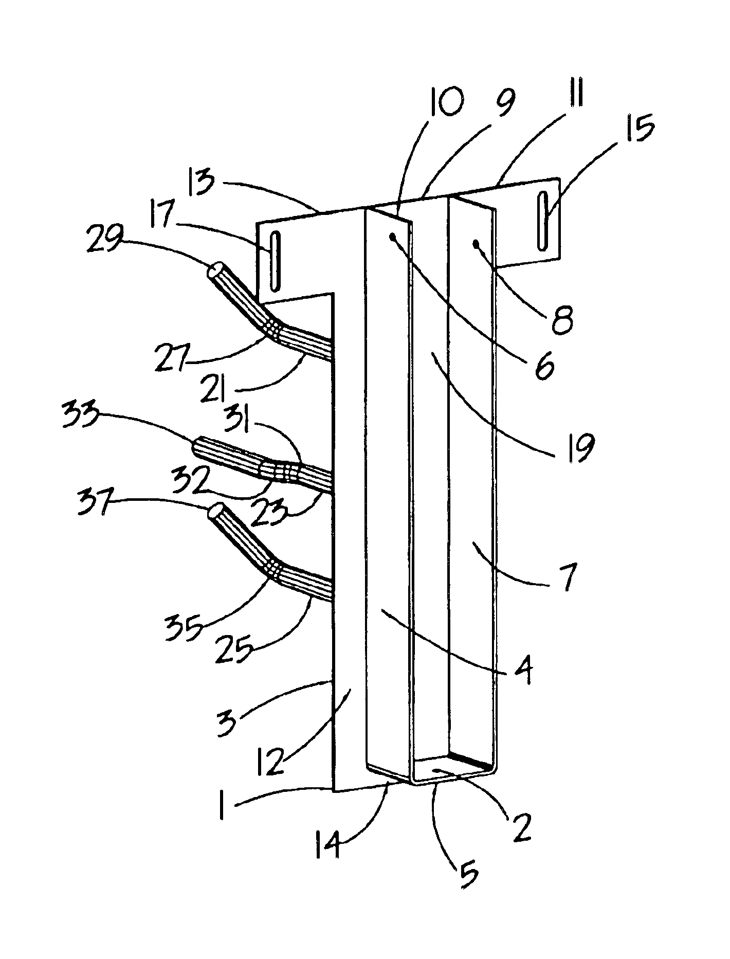 Pre-manufactured joist and beam support for concrete walls