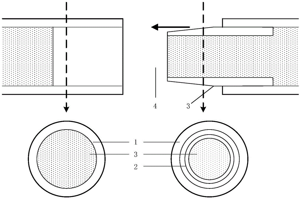 Connector with prefabricated steel pipe concrete beam segment and connecting method thereof