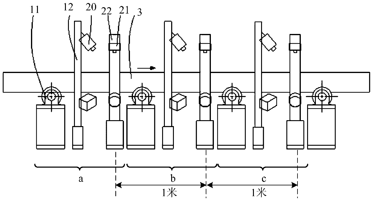 Improved bar straightness detection system and method based on visual detection