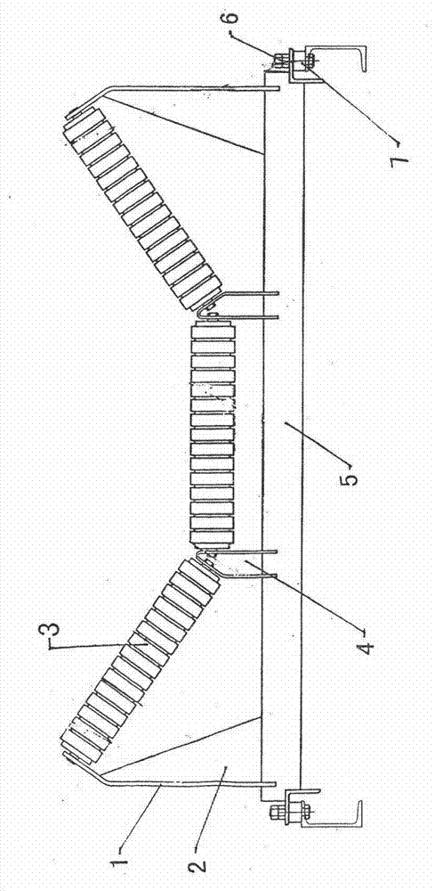 Rolling type buffer bed