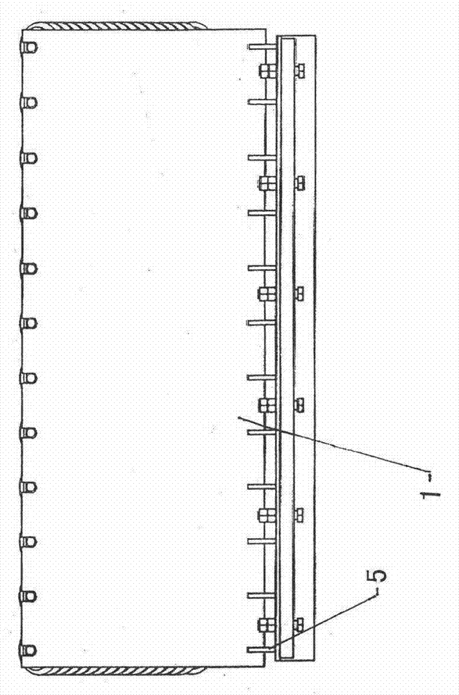 Rolling type buffer bed