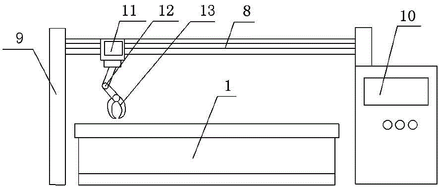 Full-automatic etching device