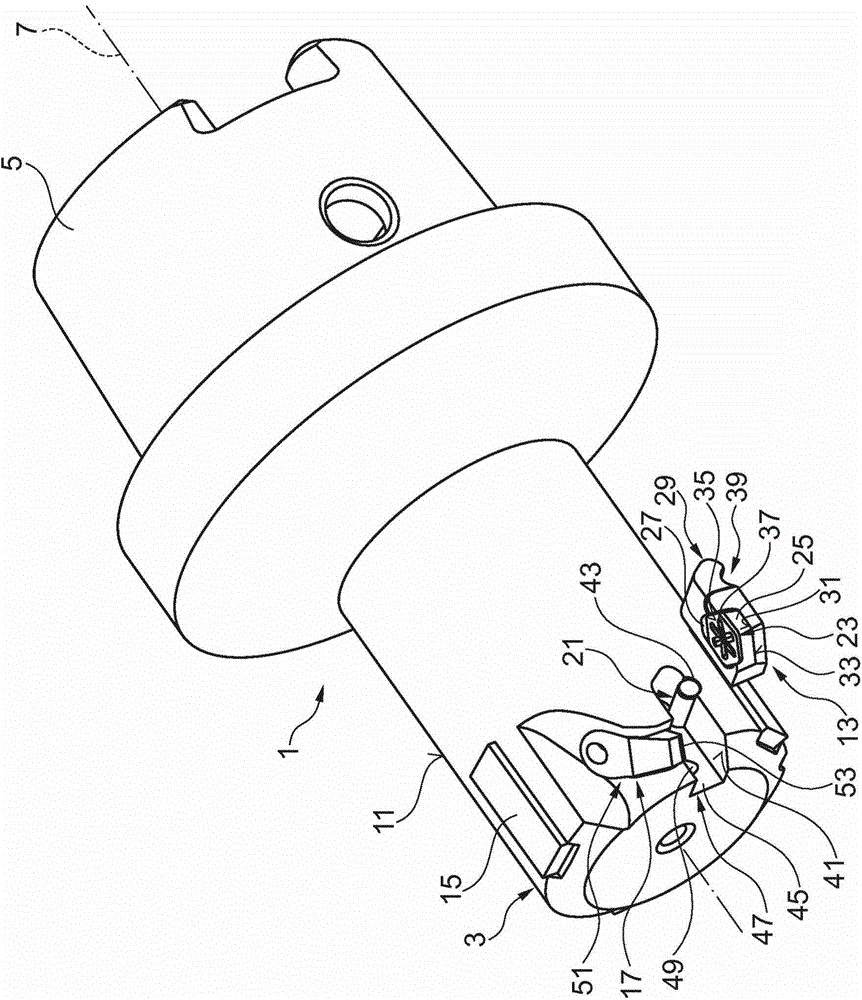 Tool for machining workpieces