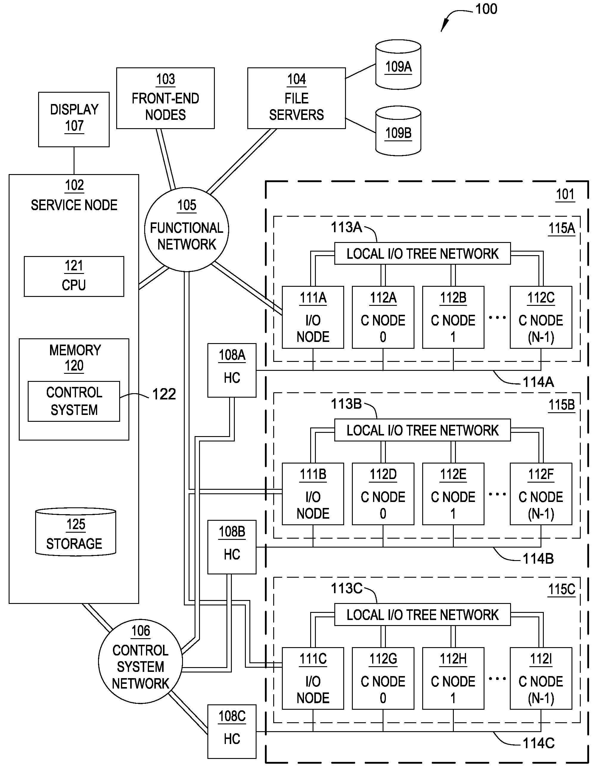 Reducing occurrences of two-phase commits in a multi-node computing system