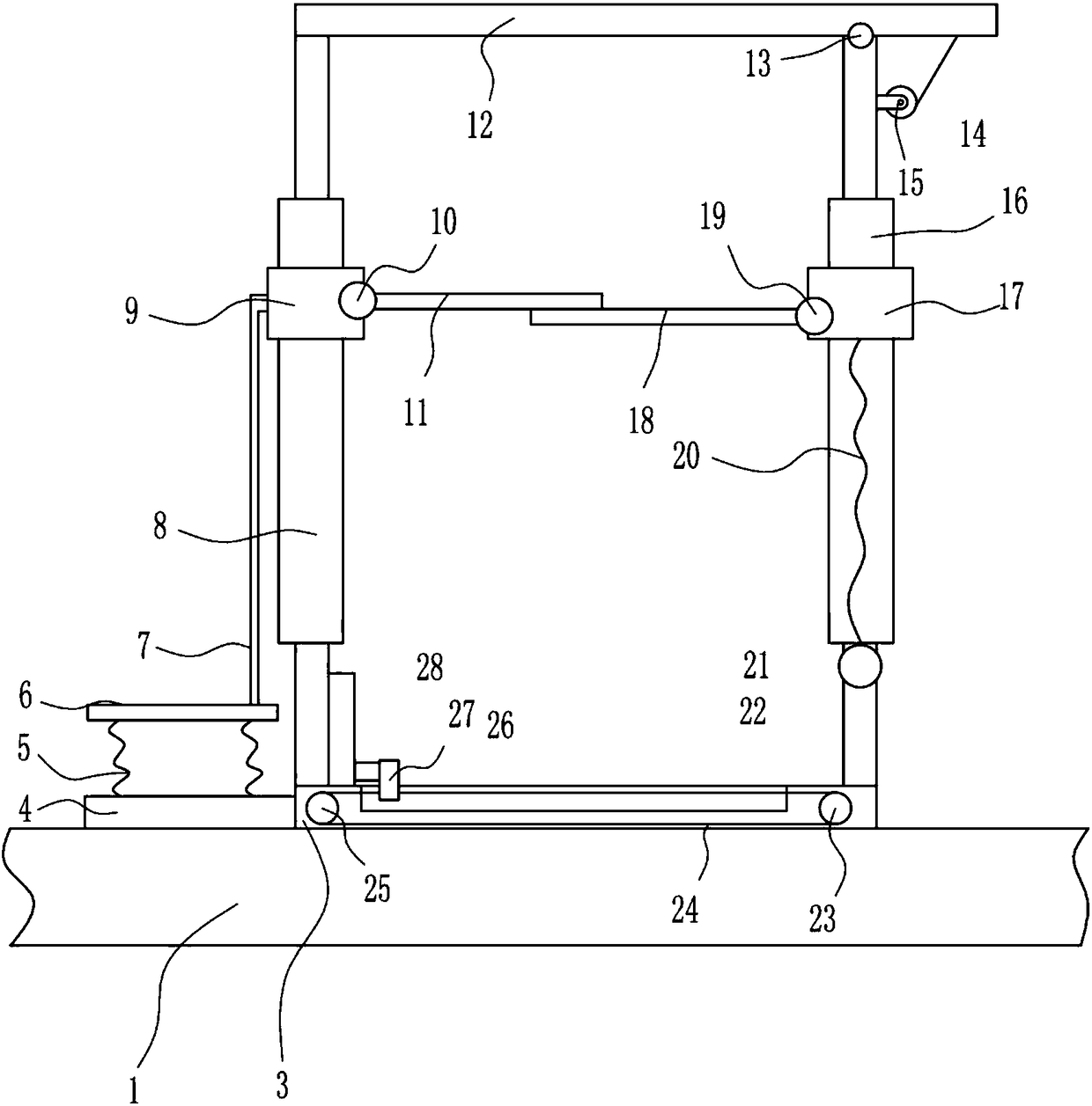 Portable dispensing device special for hospital nurses