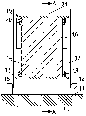 Angle-adjustable LED screen display support