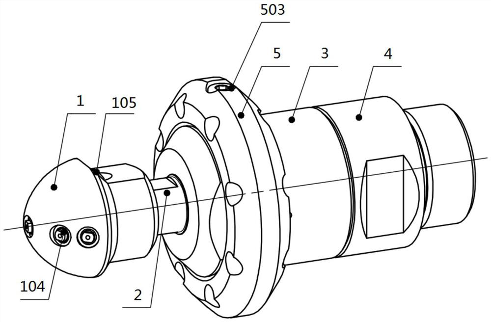 A two-way self-balancing rotary water jet drilling device with adjustable propulsion