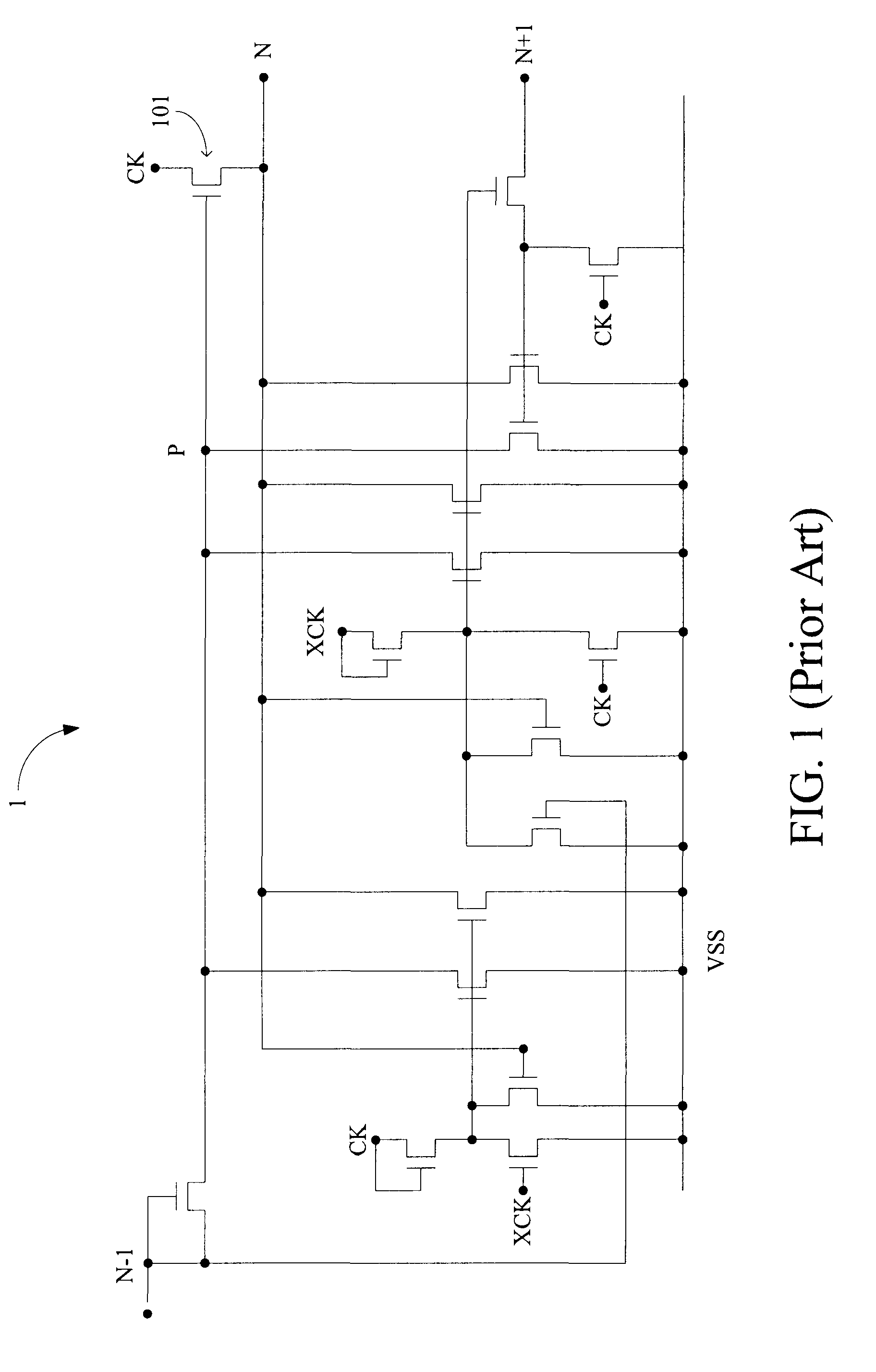 Shift register, shift register array, and flat display apparatus