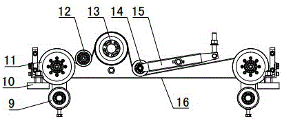 Multi-station stacking device and stacking process thereof