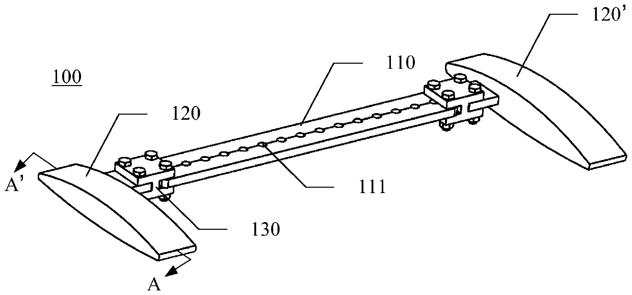 Swing device for hanging tool