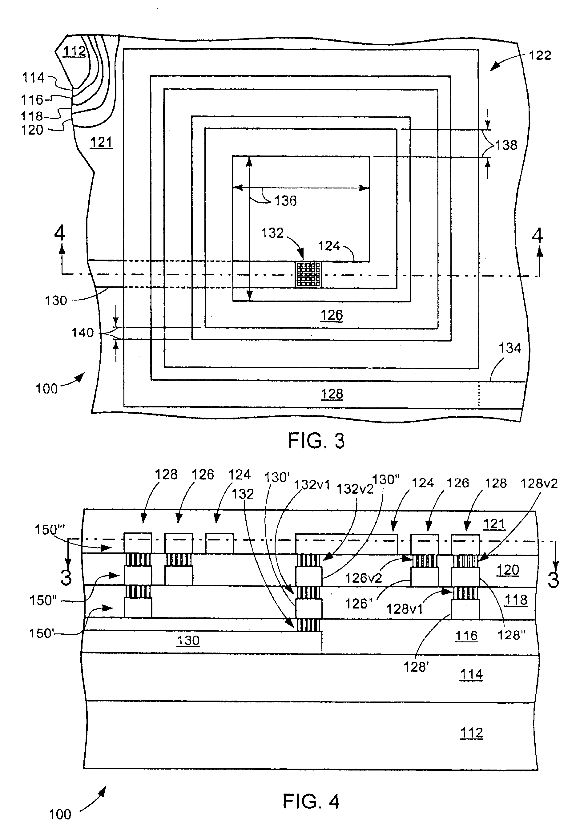 3-D spiral stacked inductor on semiconductor material