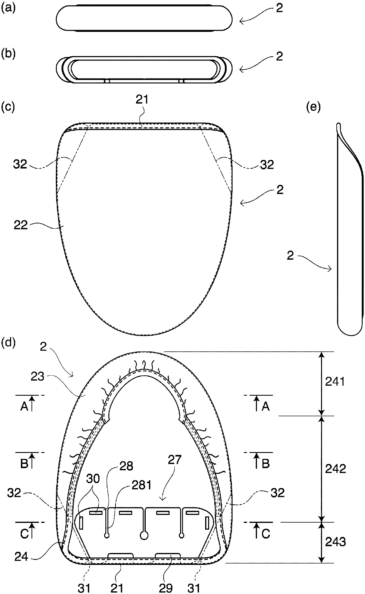 Toilet lid cover