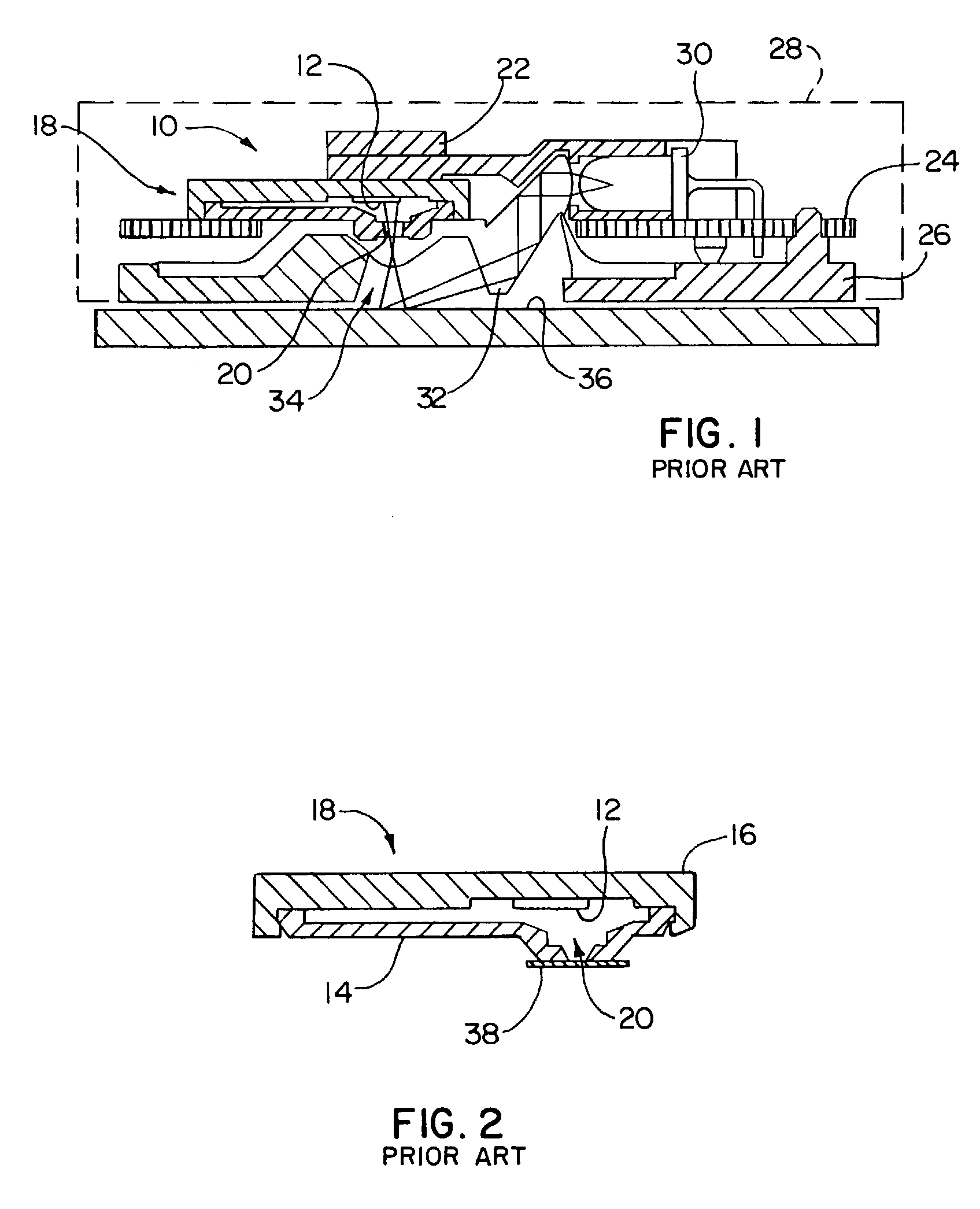 Optical navigation sensor with integrated lens