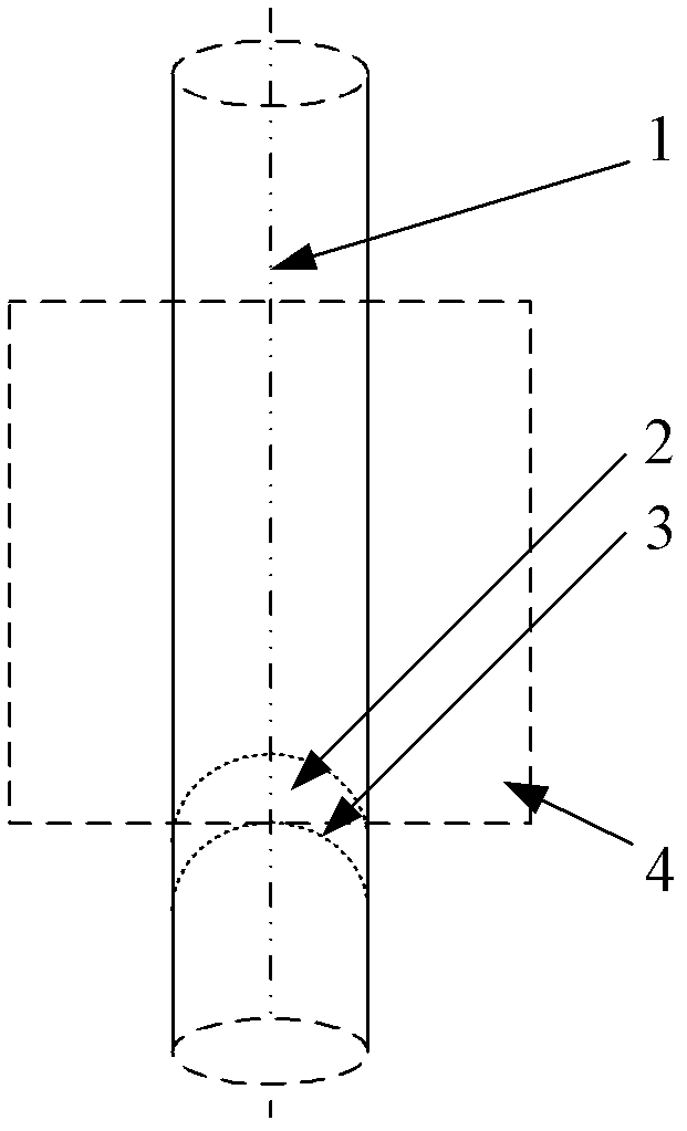 Method for determining migration velocity of displacement front in CO2 miscible displacement physical simulation