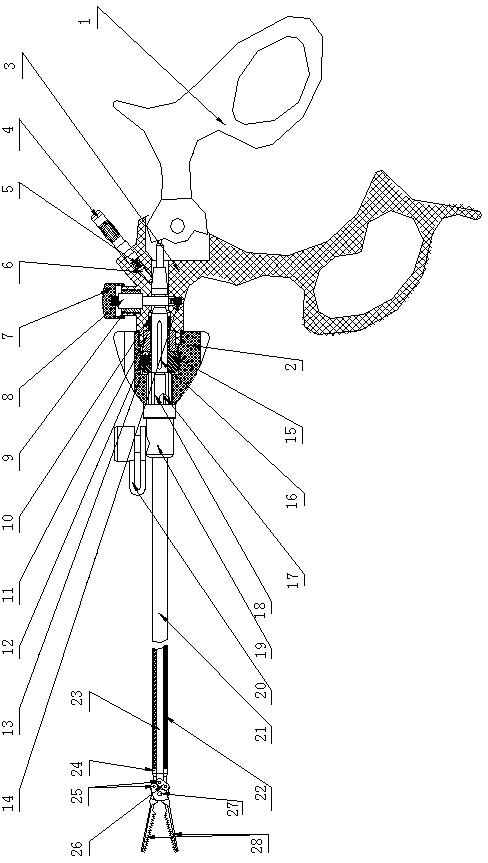 Tri-detachable type endoscope minimally invasive forceps