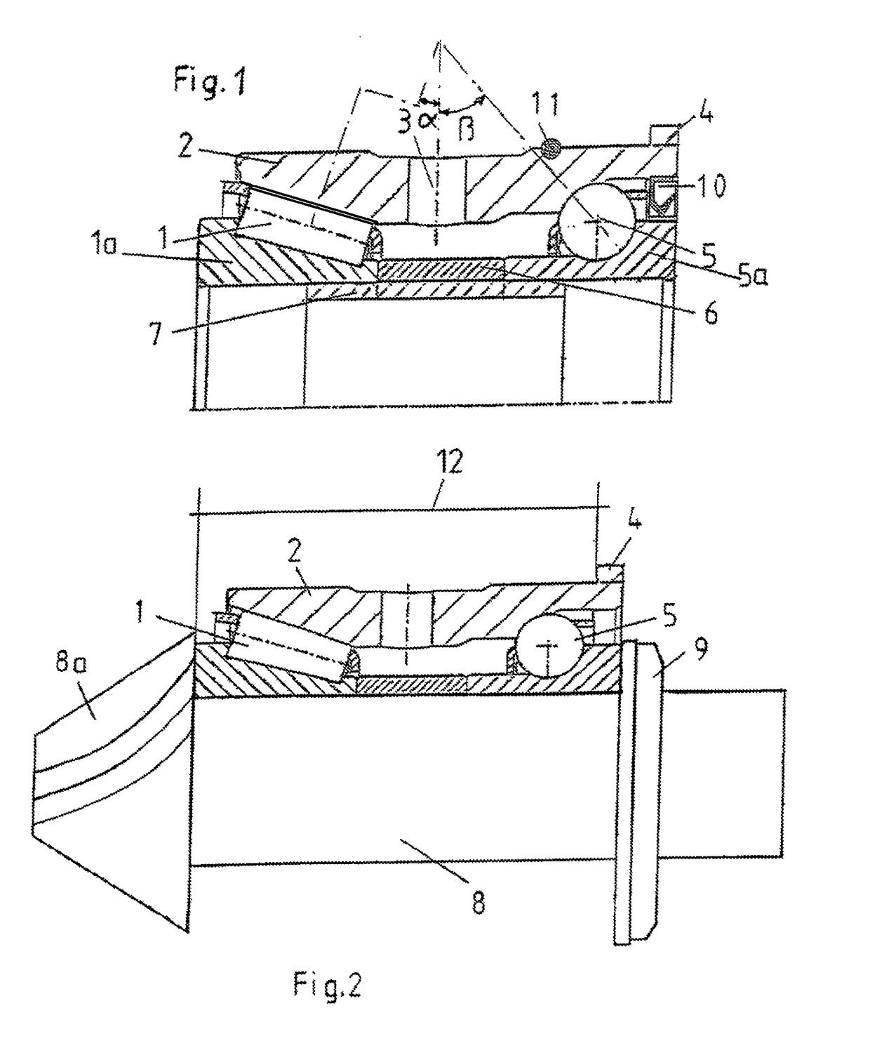 Pinion bearing unit