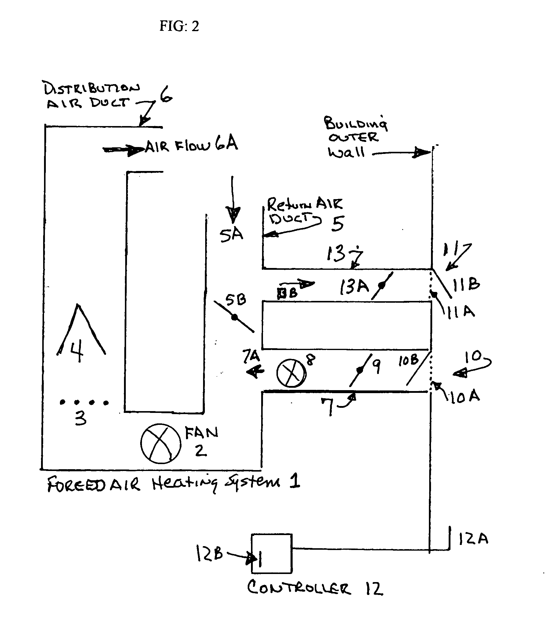 External air assisted building heating and cooling