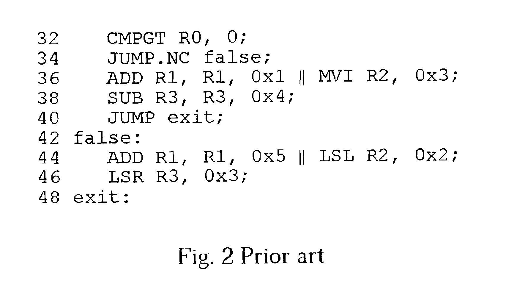 Controlling VLIW instruction operations supply to functional units using switches based on condition head field