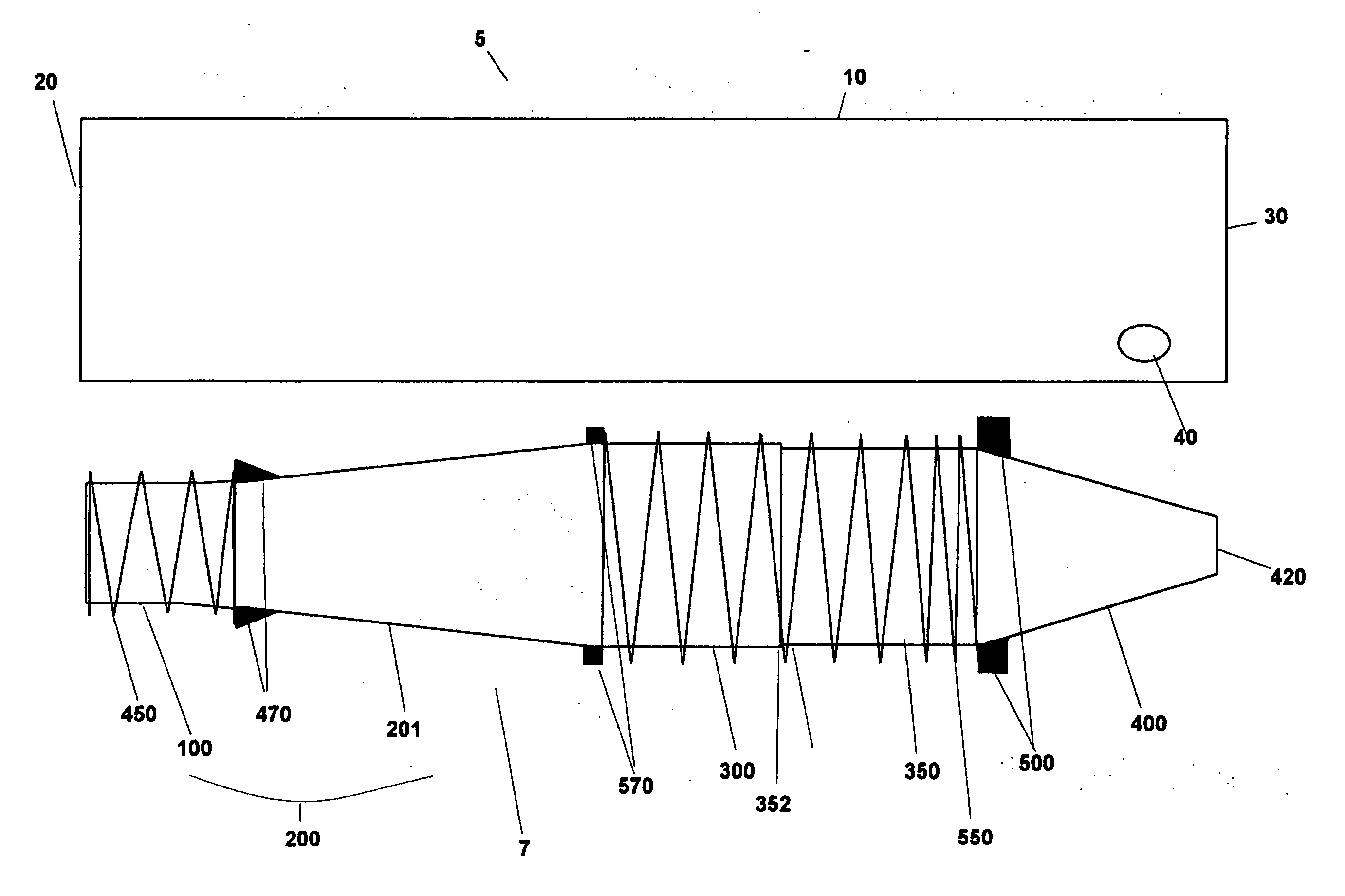 Dynamically adjusting tuned exhaust system