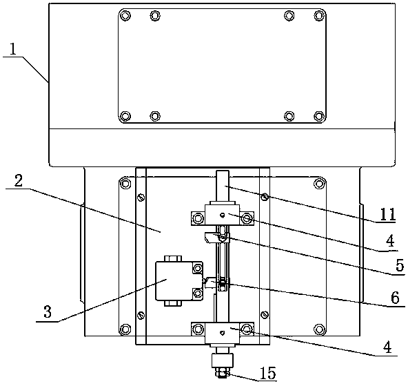 A tapping stroke control mechanism for tapping equipment