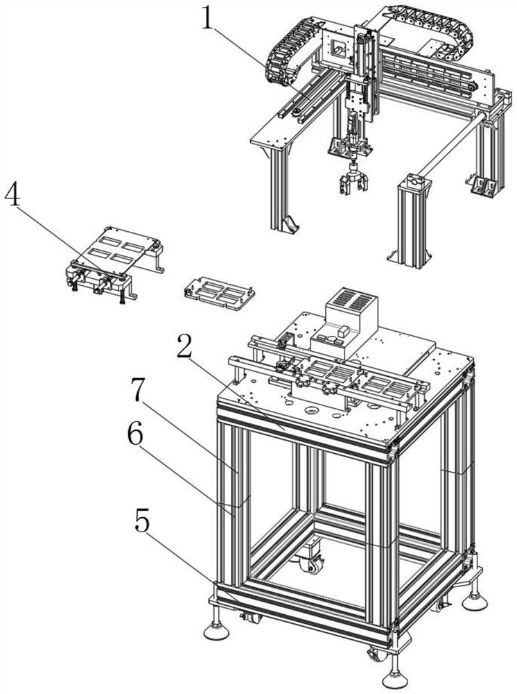 An automatic transfer device with a turning assembly and method of use thereof