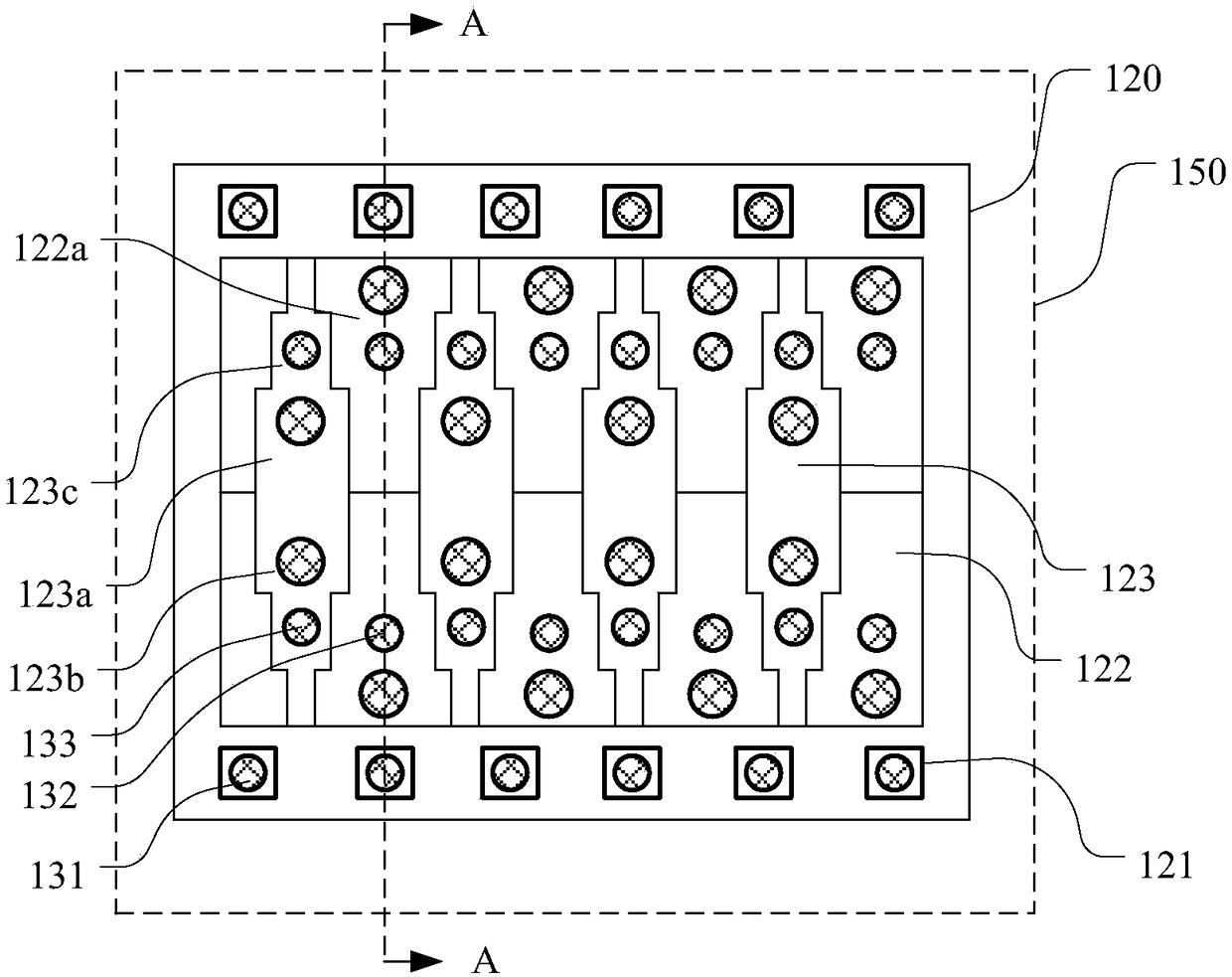 Power packaging structure and lead frame thereof