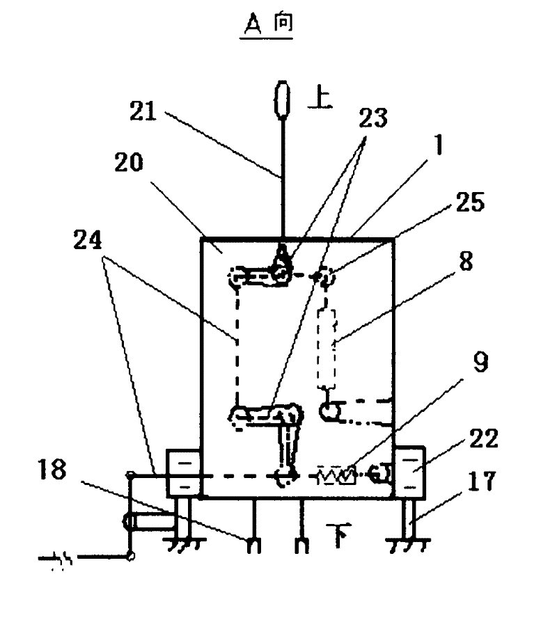 Fly-by-wire device for trainer aircraft