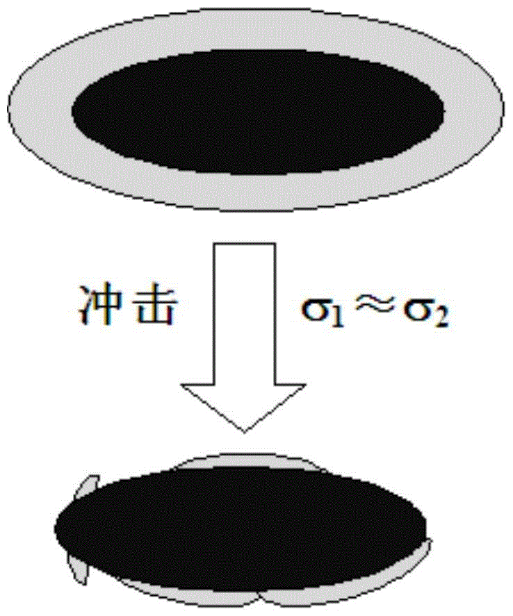 Dry desliming method of rock stripping tailings