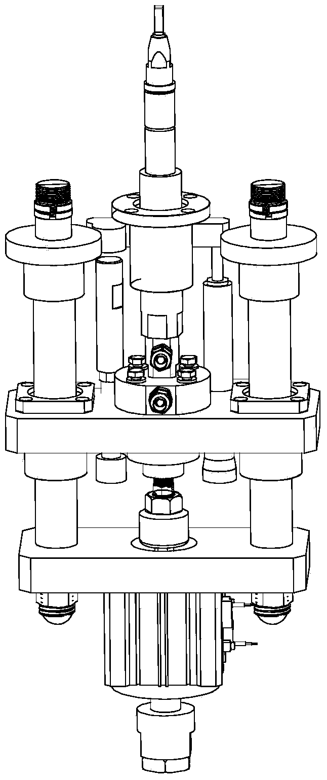 Welding mechanism with lifting device