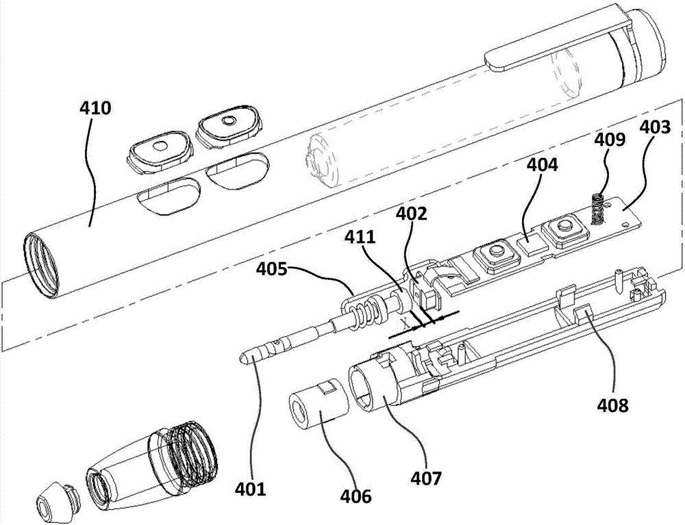 Pen core for active pen and active pen