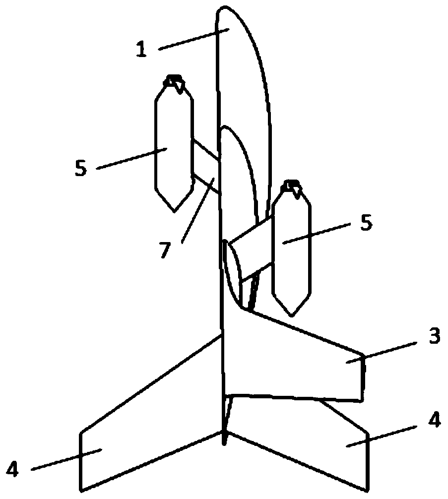 A vertical take-off and landing drone